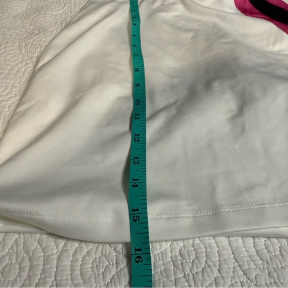 Izod White and Pink Mini Skirt for Casual Wear - Picture 8 of 9